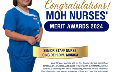 SSN Monica received the prestigious Nurses’ Merit Award 2024!
